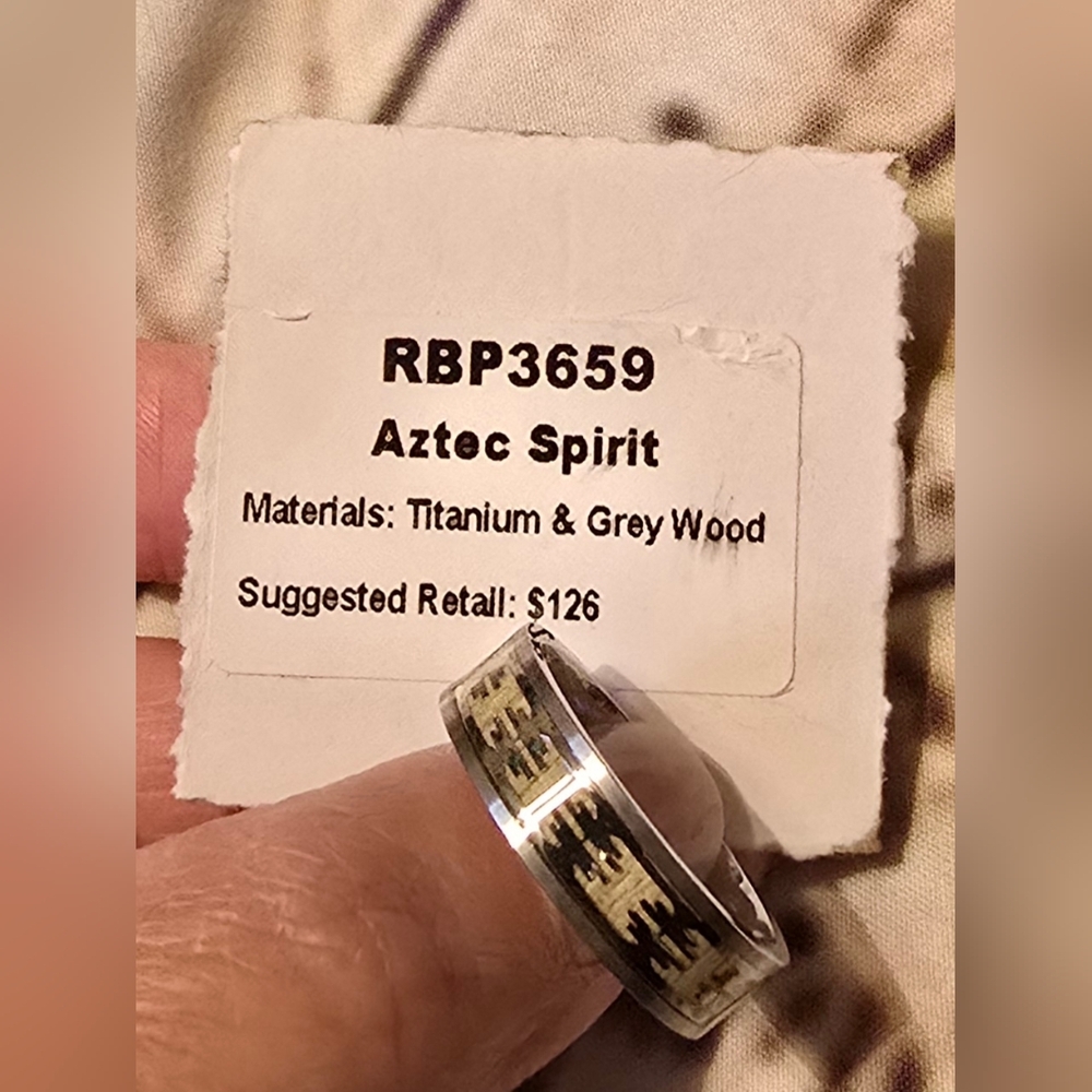Bomb Party RBP3659 Aztec Spirit Ring